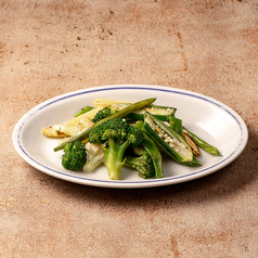 季節野菜のガーリックソテー