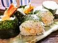 料理メニュー写真&nbsp;【名物】無名屋のえび天むす