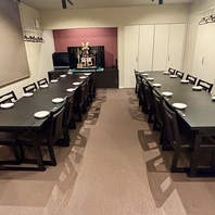 大人数でも完全個室