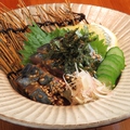 料理メニュー写真 活サバのゴマ鯖