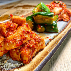 キムチ盛り合わせ