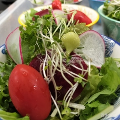 どれも新鮮野菜をたっぷり使用した内容充実のランチてす