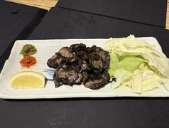 鶏ハラミ炭火黒焼き