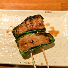 しいたけホイル焼き/肉詰めピーマン 各