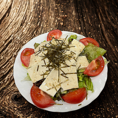 島豆腐のチョレギサラダ