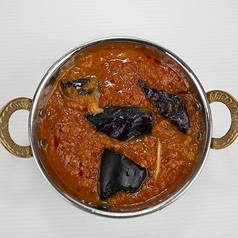 キーマ茄子カレー