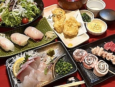 焼き鳥だいにんぐ 鳥人 都町店のコース写真