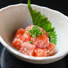 薩摩サーモンの塩麹和え