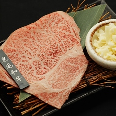黒毛和牛のチーズ焼きしゃぶ