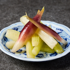 セロリと茗荷の浅漬け