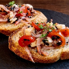 桜海老のブルスケッタ
