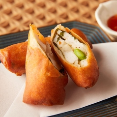 海老と大葉の春巻き 一本