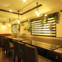 シーンに合わせて組み合わせ！ビュッフェスタイルで提供