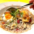 料理メニュー写真&nbsp;Almost Blue風 阿波尾鶏のそば米汁