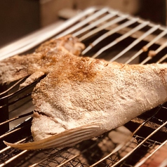 天然ぶりのカマ焼き