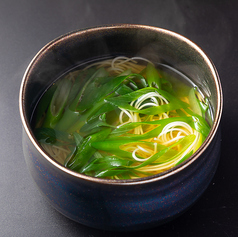 ゆず胡椒を効かせたあっさりにゅうめん