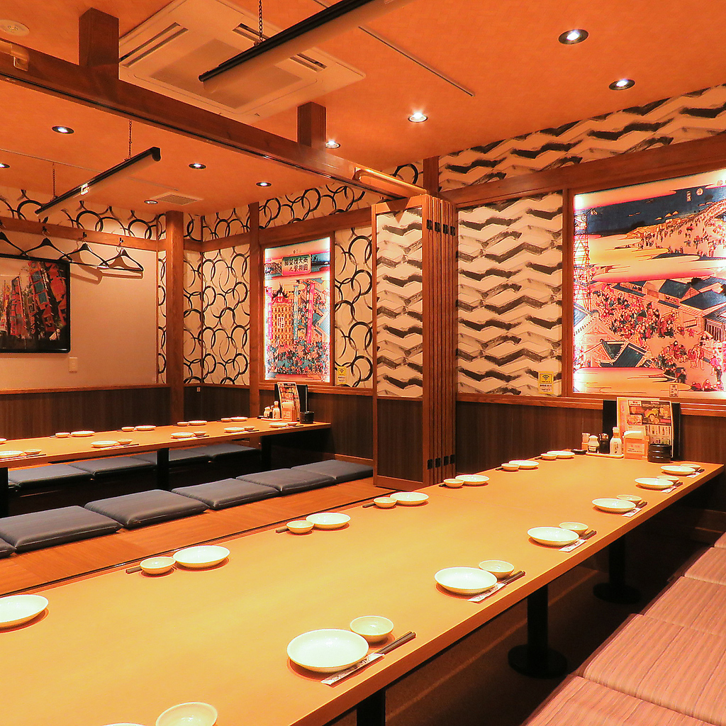 最大25名様ご利用いただけるスペースもあるので、大人数のパーティーにもお勧めです。