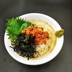 お茶漬け(鮭・梅)