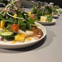 野菜と地鶏　飲み放題　らんちゅうのコース写真