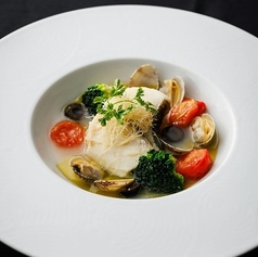 ～鱈のアクアパッツァ～ランチコースとスペシャルパスタコースの選べるメイン