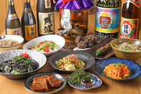 泡盛も完備！自慢の料理を引き立てる一杯で至福の乾杯◎