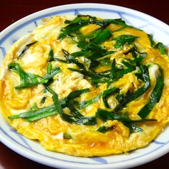ニラ玉炒め