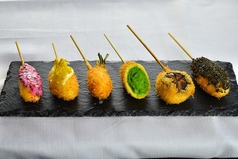 創作串揚げ つだ 金シャチ横丁店のコース写真