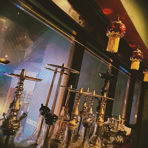 豊富な種類のシーシャがまったり楽しめる◎