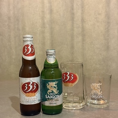 ベトナムビールの写真