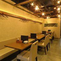 幅広い使い方に応えるレイアウト