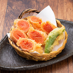 明太子の天麩羅