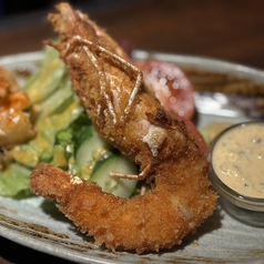 有頭海老のフライ（１本）