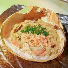蟹味噌甲羅焼きの写真
