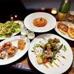 大衆ビストロKen炭火肉と生パスタのイタリアンフレンチ酒場のコース写真