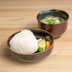 おにぎりお味噌汁セット