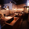 雰囲気自慢の空間でお食事をお楽しみください♪