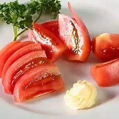 釜揚げ枝豆/塩キャベツ/冷やしフルーツトマト/冷奴　各