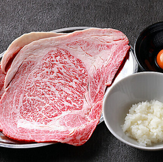 焼きしゃぶとろけるサーロイン(1枚) ひとくちライス付き