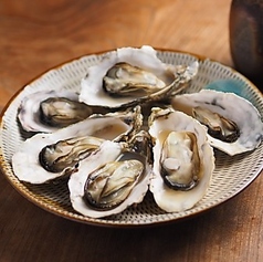 蒸し牡蠣レモン付3個～