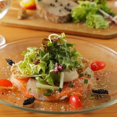 「魚もたべたいよね!」鮮魚のカルパッチョ