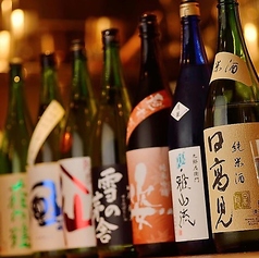 日本酒は地酒はもちろん、季節のお酒もご用意してます。