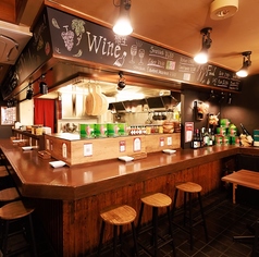 カウンターございます。