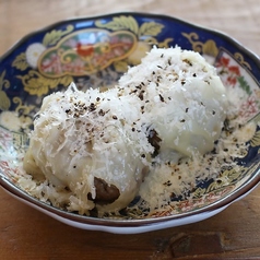 たっぷり削るチーズのせ焼売