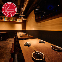 【幹事様必見！】 55名様までOK！団体様でのご予約をお待ちしております。溝の口駅西口より徒歩4分と嬉しい好立地。貸し切りも承ります。快適なテーブル席で心ゆくまでお楽しみください。