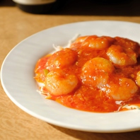 老若男女問わず大人気のエビチリ☆780円