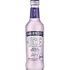〈スミノフ〉ワイルドグレープ:Smirnoff Wild Grape Vodka