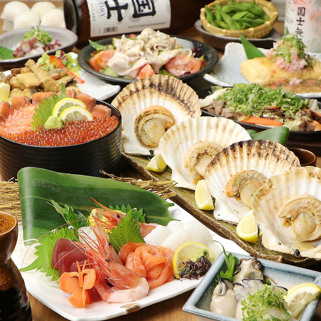 宴会コースは3500円/4000円/5000円/6000円と多数ご用意☆