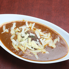 チーズハンバーグカレー