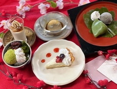 ドリンク&デザート付きランチ