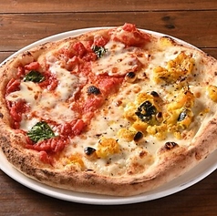 【ハーフ＆ハーフ】マルゲリータ＆かぼちゃとヘーゼル